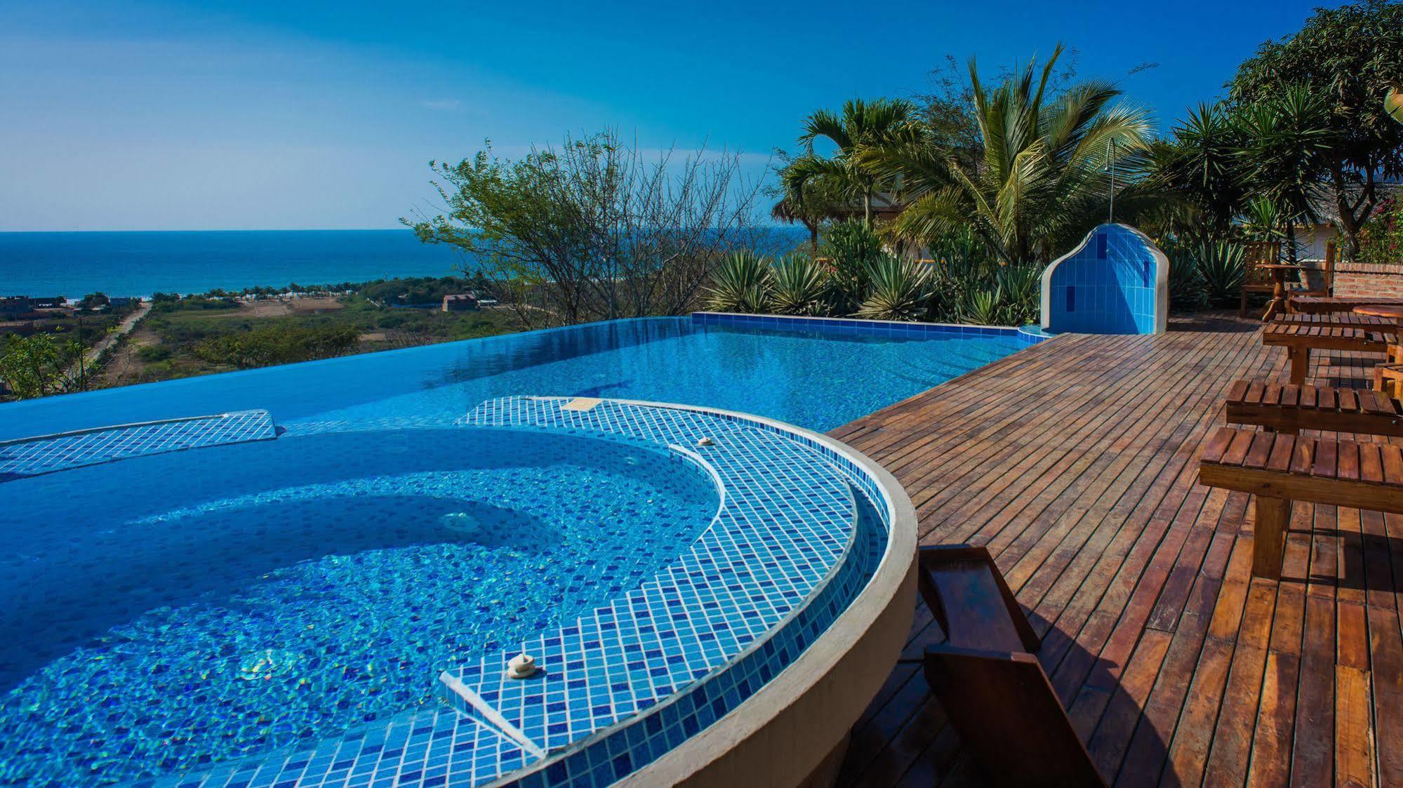 Hosteria La Terraza Пуэрто-Лопес Экстерьер фото
